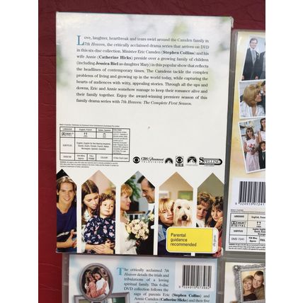 7th Heaven tv series season 1,2,3,4 dvd