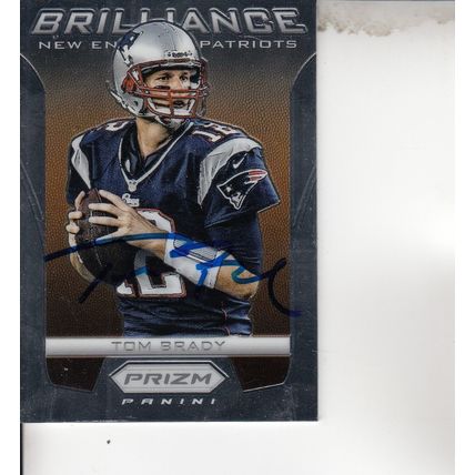 TOM BRADY BRILLIANCE 2012 AUTOGRAPHED NEW ENGLAND PATRIOTS HOF SB CHAMPION MVPQB