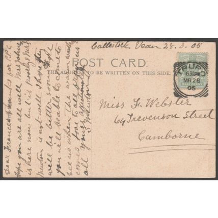Edinburgh Castle, Edinburgh, 1905 - Valentine's Postcard