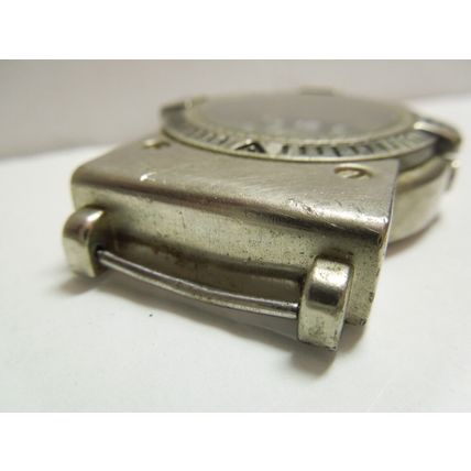 Vintage Galaxie by Elgin Black Dial Quartz Pocket Watch New Battery