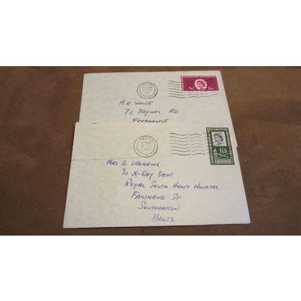 x2 1961 GB FDC Covers - Parliamentary Conference