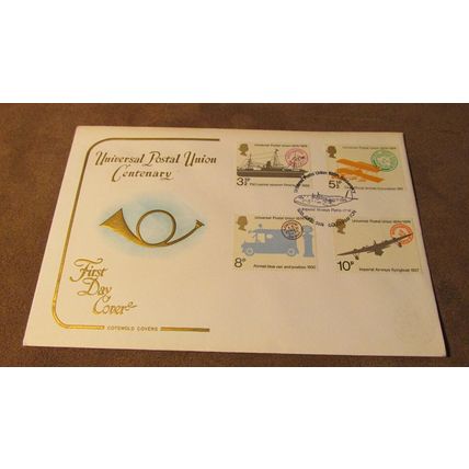 1974 Cotswold GB Cover - Universal Postal Union - Imperial Airways Frank