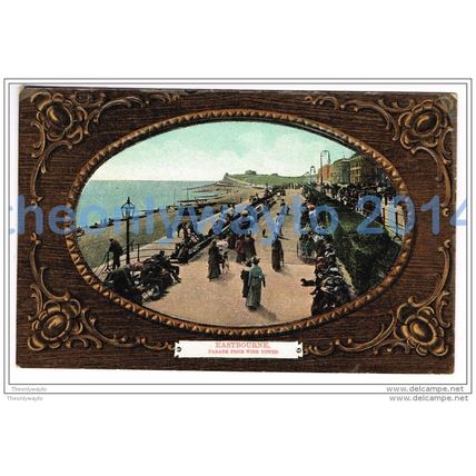 EASTBOURNE, PARADE FROM WISH TOWER, SUSSEX, ENGLAND, POSTCARD 1900/10s?