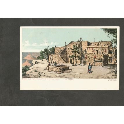 Postcard Arizona The Hopi house Grand Canyon