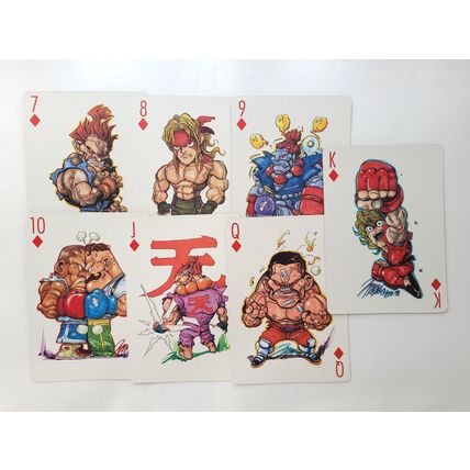 Street Fighter III New Generation Jumbo Playing Cards (17x12cm) Capcom HK Comic