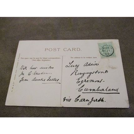 1905 fr Greeting Postcard - Greyhound / Labrador & Other Dog