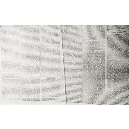Civil War] The World, New York, March 15, 1865. Original complete issue