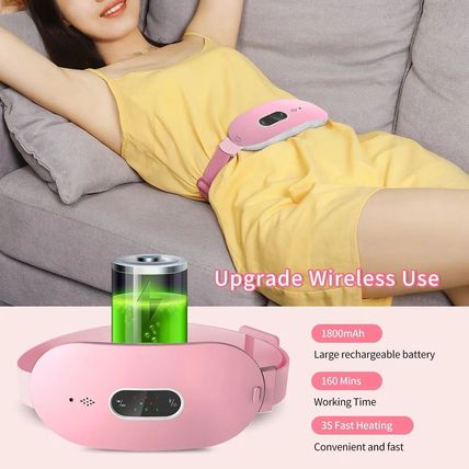 Menstrual Heating Pad – Electric Heating Massage Belt for Cramps & Pain Relief