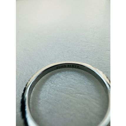 Bomb Party Sz7 Revealed BP Ring Fashion Jewelry RBP Halo Orange Rhodium Pl