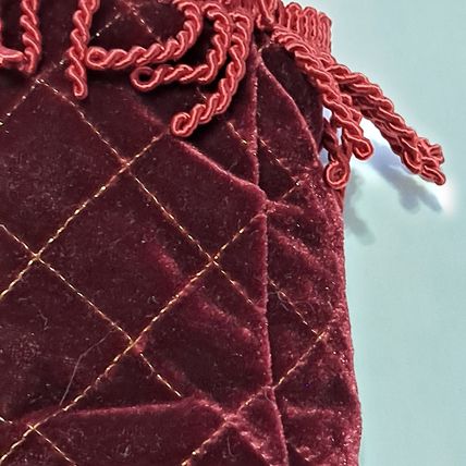 Dillards TRIMMINGS Victorian ELF TOE CHRISTMAS STOCKING Satin Tassels 21"