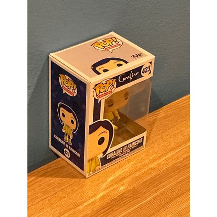 Funko Pop! Animation - Coraline in Raincoat #423 Vinyl Figure (Box + Protector)