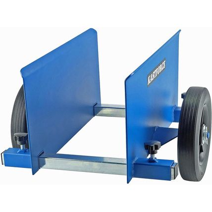 Panel Dolly, 600 Lbs Capacity, Drywall Mover with 8" Non-Flat Wheels, Adjustable