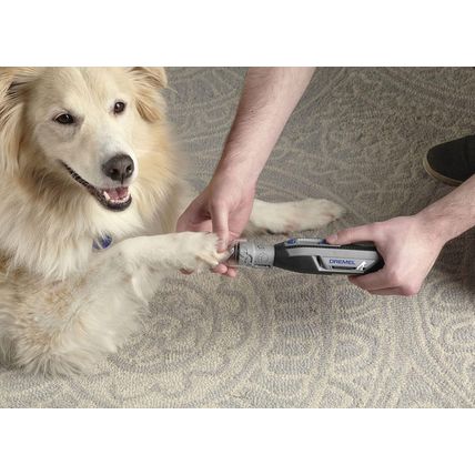 Dremel Pawcontrol 7760-PGK Dog Nail Grinder and Trimmer - Cordless & Rechargeabl