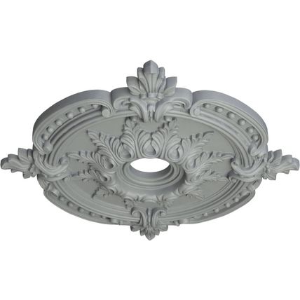 Ekena Millwork CM28BE 28 3/8"OD X 3 3/4"ID X 1 5/8"P Benson Classic Ceiling Meda