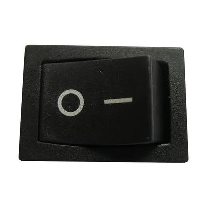 20 MINI 12V Mini Black On/Off Rocker SPST 2 Pin Car Dash Boat 10 Red & 10 Black