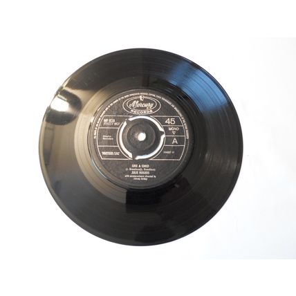 7"1964. JULIE ROGERS .LIKE A CHILD. MERCURY MF 838, OUR DAY WILL COME .EXCELLENT