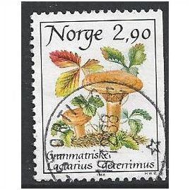 Mi 991: 2 Kr. 90 Mushrooms: False Saffron Milk-cap (Lactarius deterrimus).