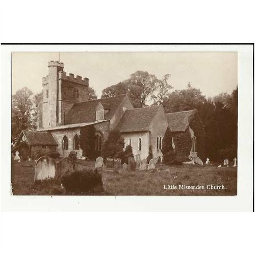 Buckinghamshire LITTLE MISSENDEN Church Postcard
