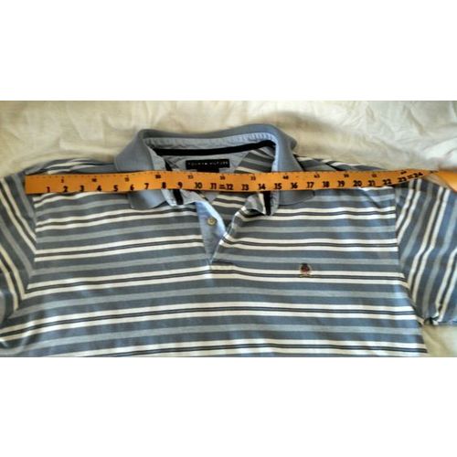 Tommy Hilfiger polo jersey all cotton shirt xxl casual short sleeve US large 2XL