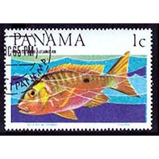 Panama 1965 Marine Life Fish 1c Used Stamp