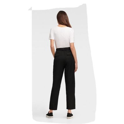 DKNY Women's Belted Cargo Pants - Black - Size: 8