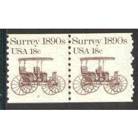 1907 18c Surrey Fine MNH Dry Gum CNP Left 2 V0029
