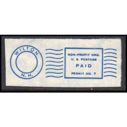 Used Revenue Permit Wilton, NH. E0694