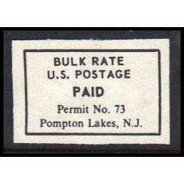 Used Revenue Permit Pumpton Lakes, NJ. E0810