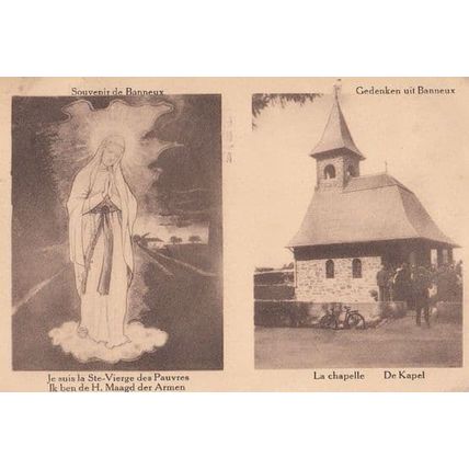 De Kapel Le Chapelle H Maagd Der Armen Antique French Paris Religious Postcard