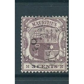 mauritius stamps sg129 sg 129 crown ca used