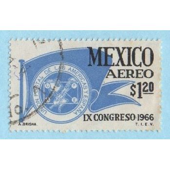 México 1966 airmail // ref.: pg 003-X