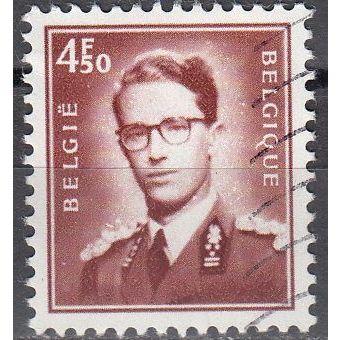 Belgique 1962 Michel 1298YII O Cote (2008) 0.50 € Roi Baudouin