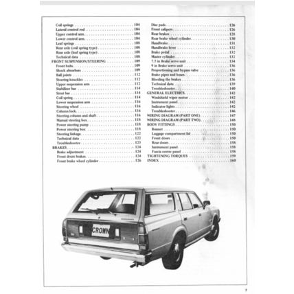 Toyota Crown 2600 Service Repair Manual 1971 WSM245 085666068X PDF