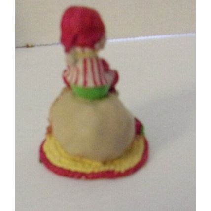Dollhouse Miniatures Christmas Elf Sitting on Toy Bag 1:12 Resin