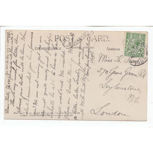 At Cheddar Somerset 1915 Postcard 1419