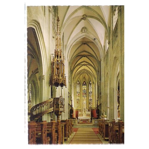 ADMONT ABBEY, unused postcard vgc =