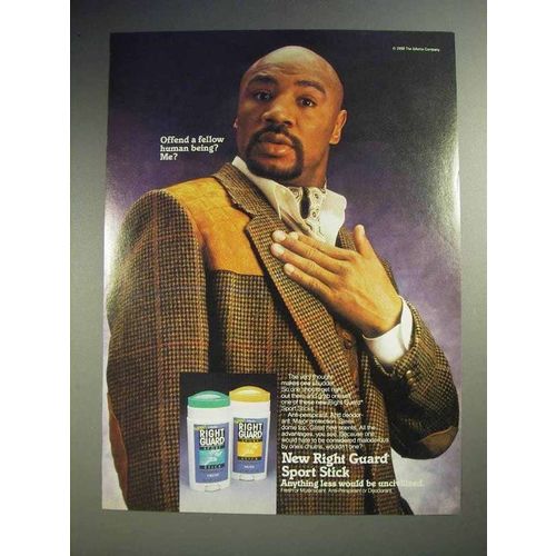 1988 Right Guard Sport Stick Ad - Charles Barkley