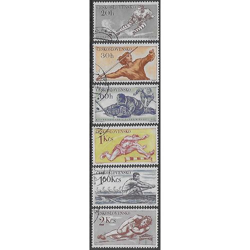 Mi 1116/21: Sports Events of 1959.