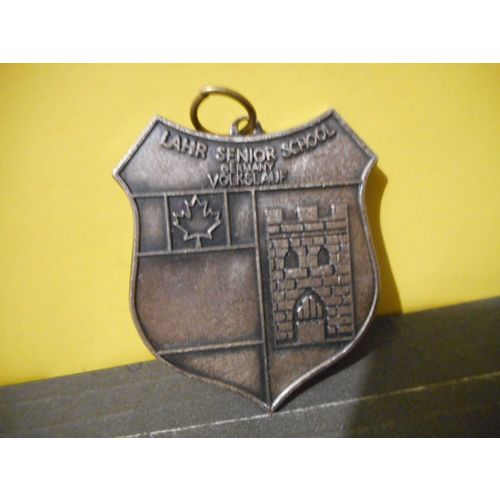 Lahr Senior School,Germany Volkslauf Medal