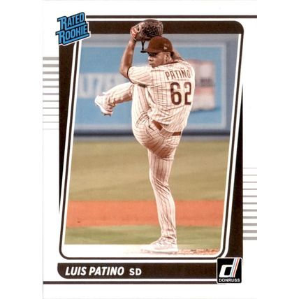 2021 Donruss Luis Patino Rated Rookie # 55