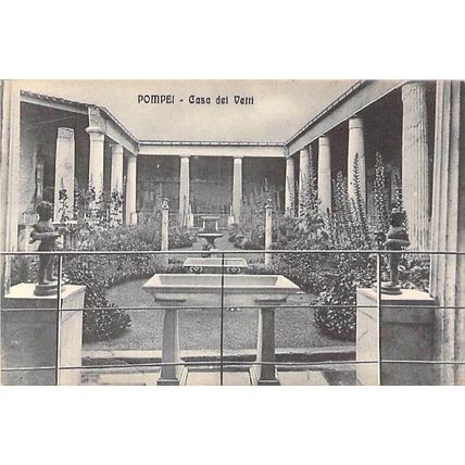 Pompei Casa Vetti Italy Postcard unused VGC
