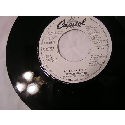 Heart Promo 45-NEVER(REMIX) STEREO