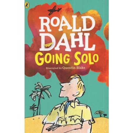 Roald Dahl Going Solo 2016 Book Postcard
