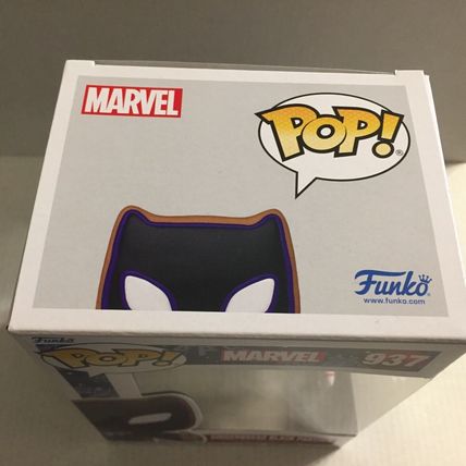 NEW Marvel Gingerbread Black Panther Funko Pop Figure #937