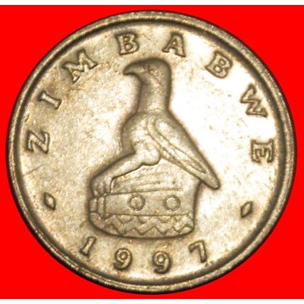 GREAT BRITAIN (1980-1999): ZIMBABWE ★ 10 CENTS 1997 BAOBAB ★LOW START★NO RESERVE