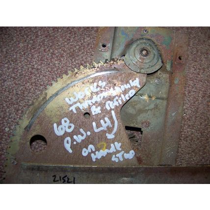 1968 Dodge Truck Power Wagon LH Door Window Regulator OEM 69 70