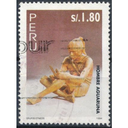 Felipe Lettersten Statuettes: 1.80s - Peru 1995 - F H - SG 1851