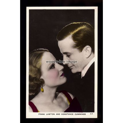 b6797 - Film Actress - Constance Cummings/F.Lawton -Film Partners. PC98 - p'card