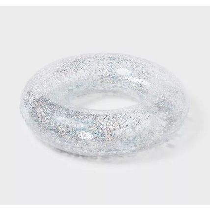 36" Inflatable Glitter Swim Tube - Sun Squad™