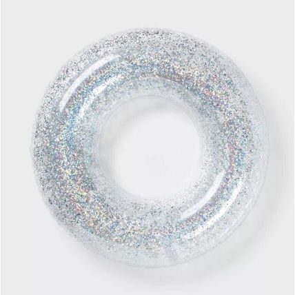 36" Inflatable Glitter Swim Tube - Sun Squad™